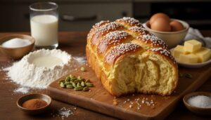 Hjemmelavet påskebrød med kardemomme: bagermestrenes trick til luftig krumme uden æltemaskine