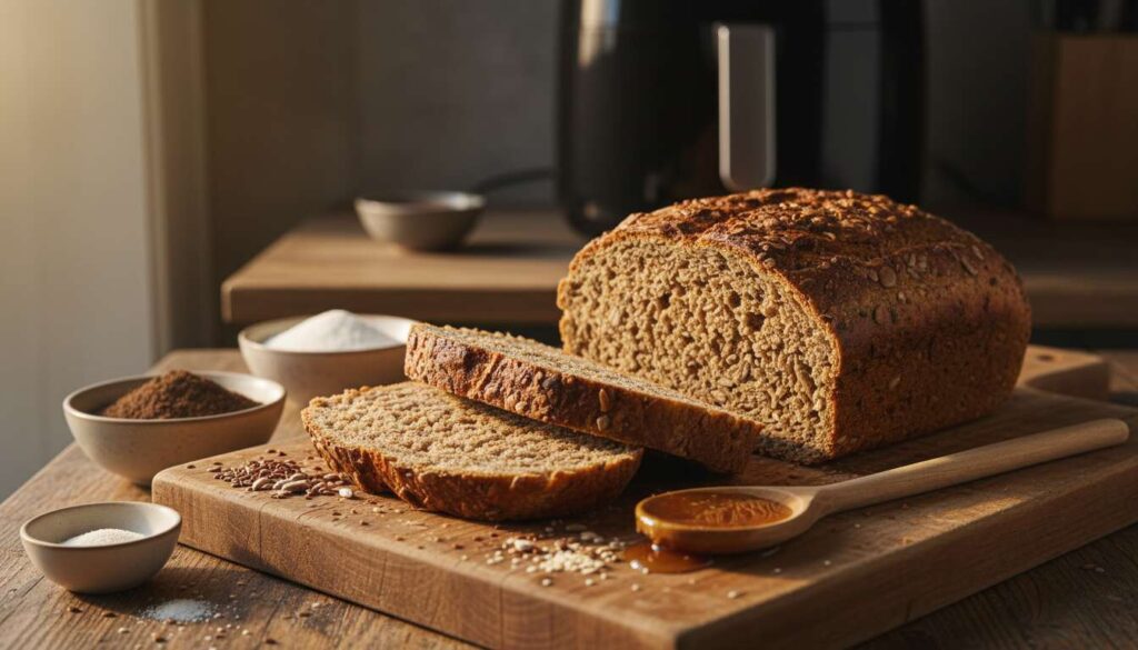 Rugbrød i airfryer: hvorfor 180 grader i 12 minutter giver den perfekte sprødhed