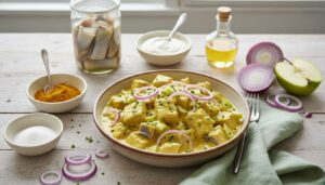 Karrysild til påskefrokosten: den klassiske opskrift som de fleste danskere laver forkert