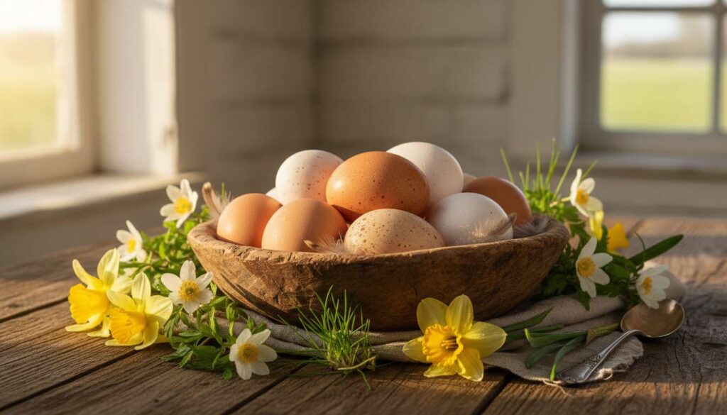 Frilandsæg til påske 2026: Landbrug & Fødevarer forklarer forskellen du betaler ekstra for