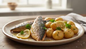 Stegt makrel med nye kartofler: det klassiske forårsmåltid som koster under 40 kr. per person