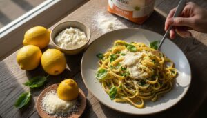 Hjemmelavet pasta med citron og ricotta: den italienske forårsret som danske kokke elsker